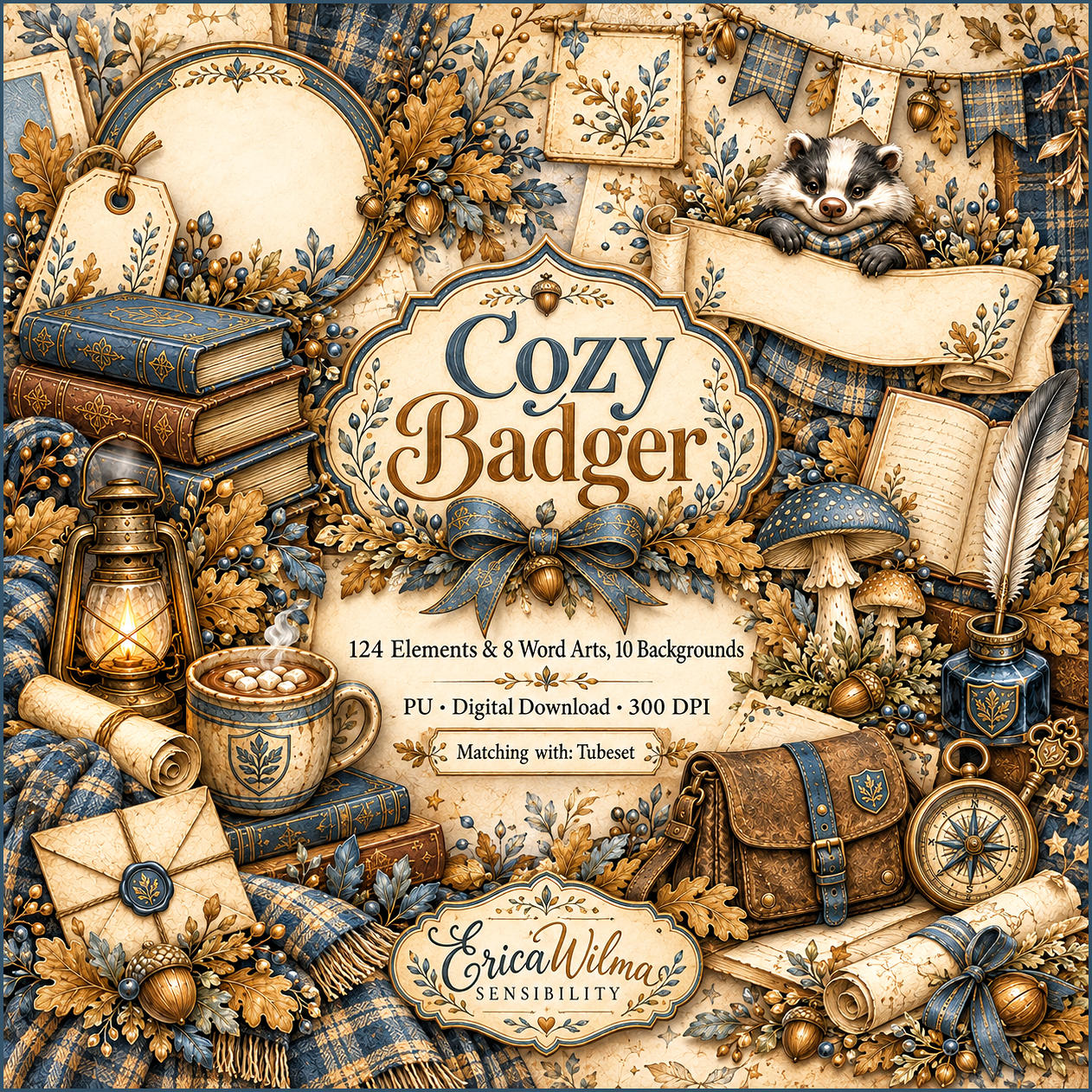(image for) EW AI Cozy Badger - Scrapset 2026